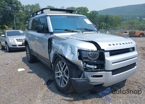 2020 Land Rover Defender 110 Hse z USA, uszkodzony, nr VIN SALE9EEU0L2021517